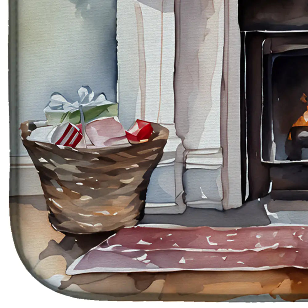 Christmas Stockings Dish Drying Mat-BT8D