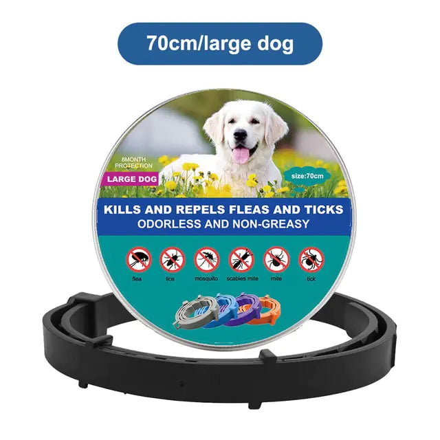 Anti-parasitic Adjustable Dog Collar-BT8D