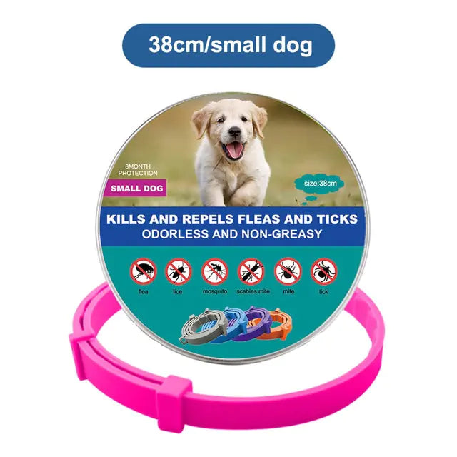 Anti-parasitic Adjustable Dog Collar-BT8D