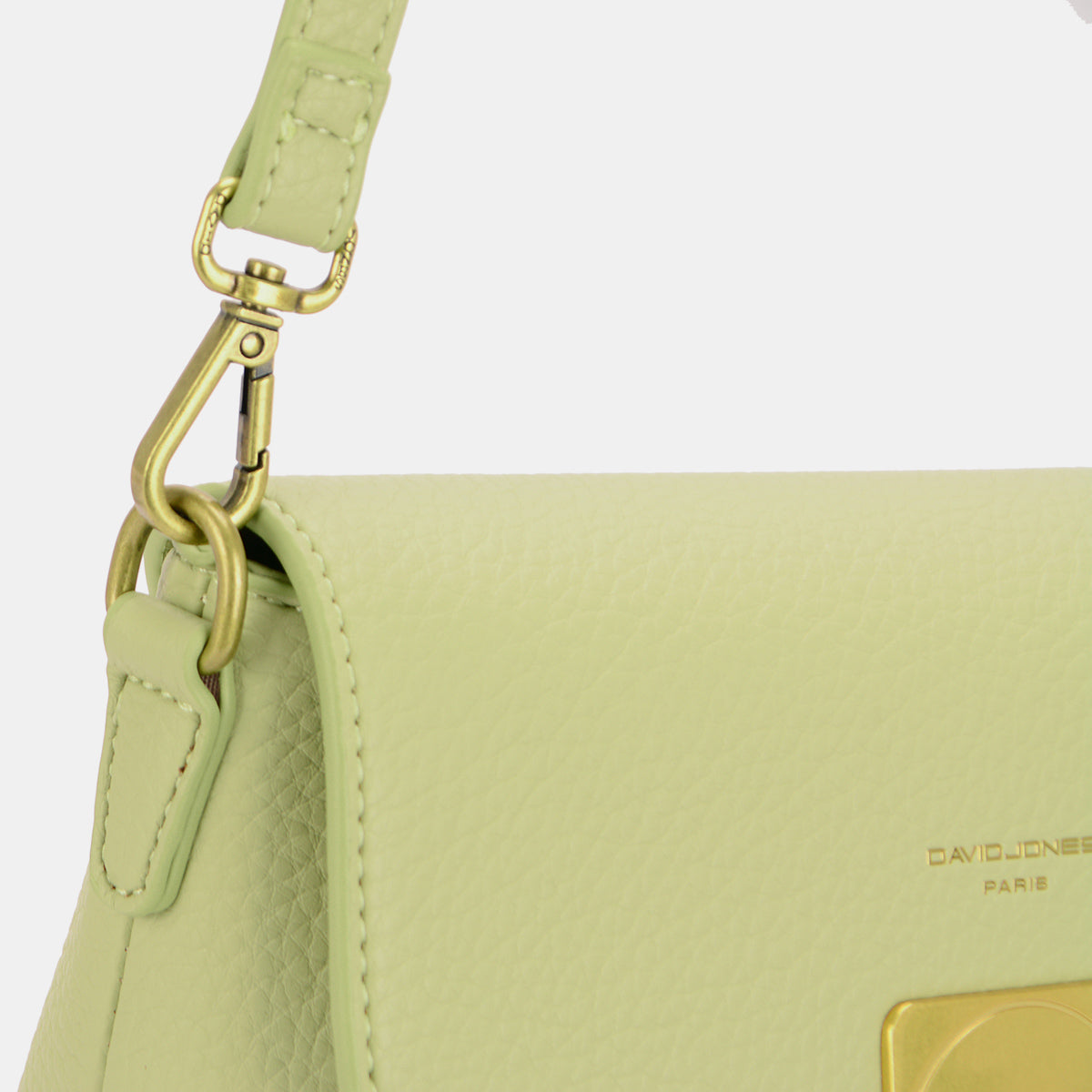 David Jones PU Leather Crossbody Bag-BT8D