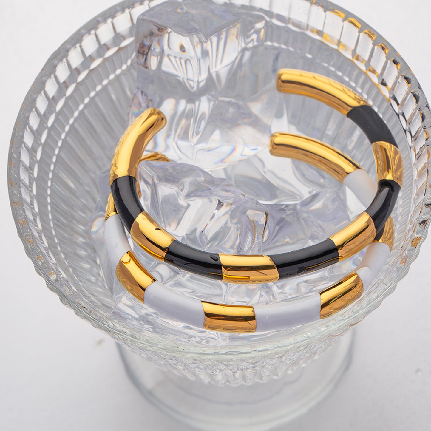18K Gold-Plated Stainless Steel Bracelet-BT8D