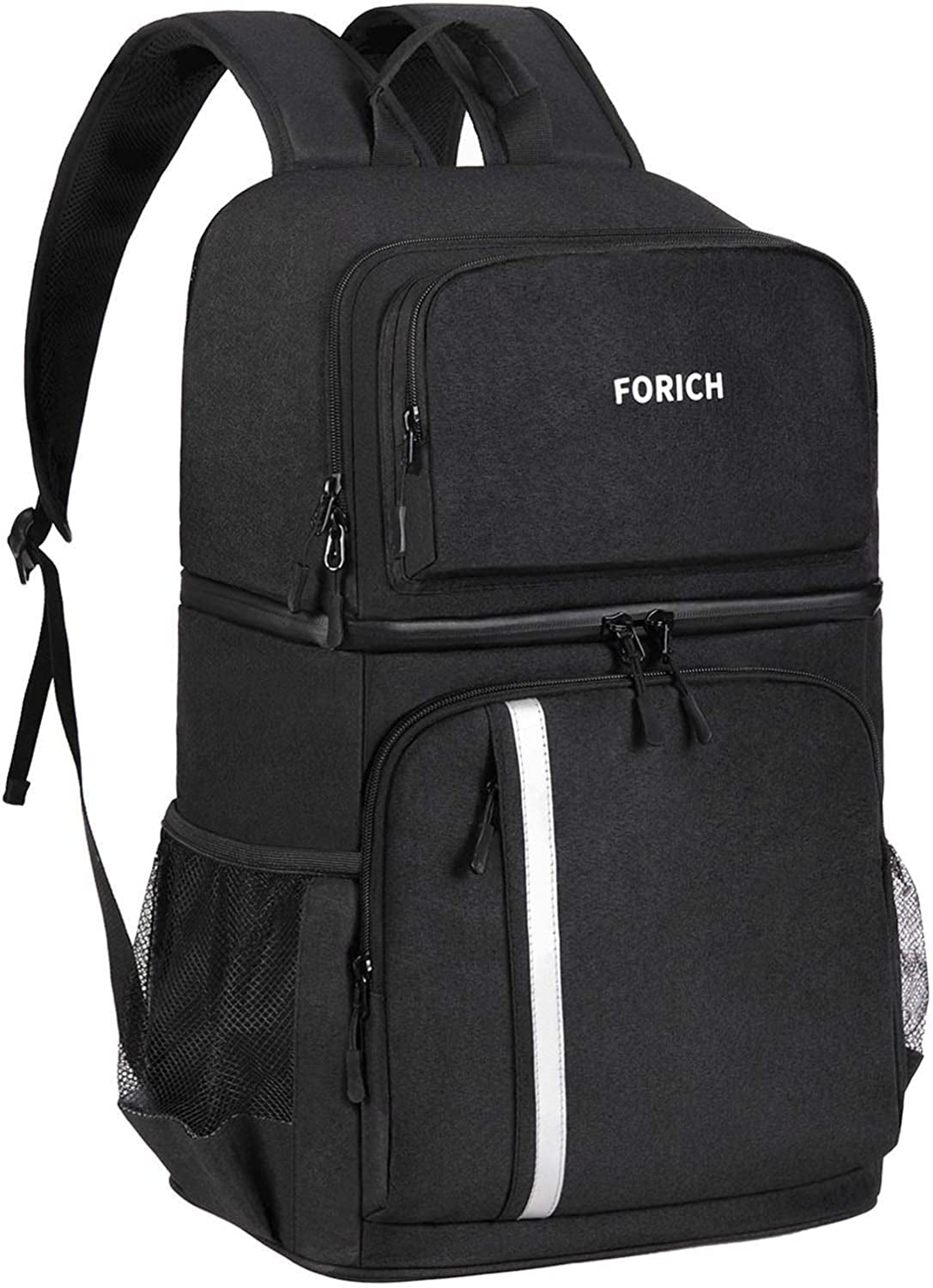 Backpack Cooler Leakproof Insulated Waterproof Backpack Cooler Bag, Lightweight Soft Beach Cooler Backpack for Men Women to Work Lunch Picnics Camping Hiking, 30 Cans-BT8D