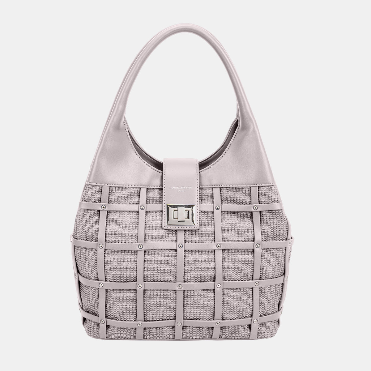 David Jones Rivet Decor Handbag-BT8D