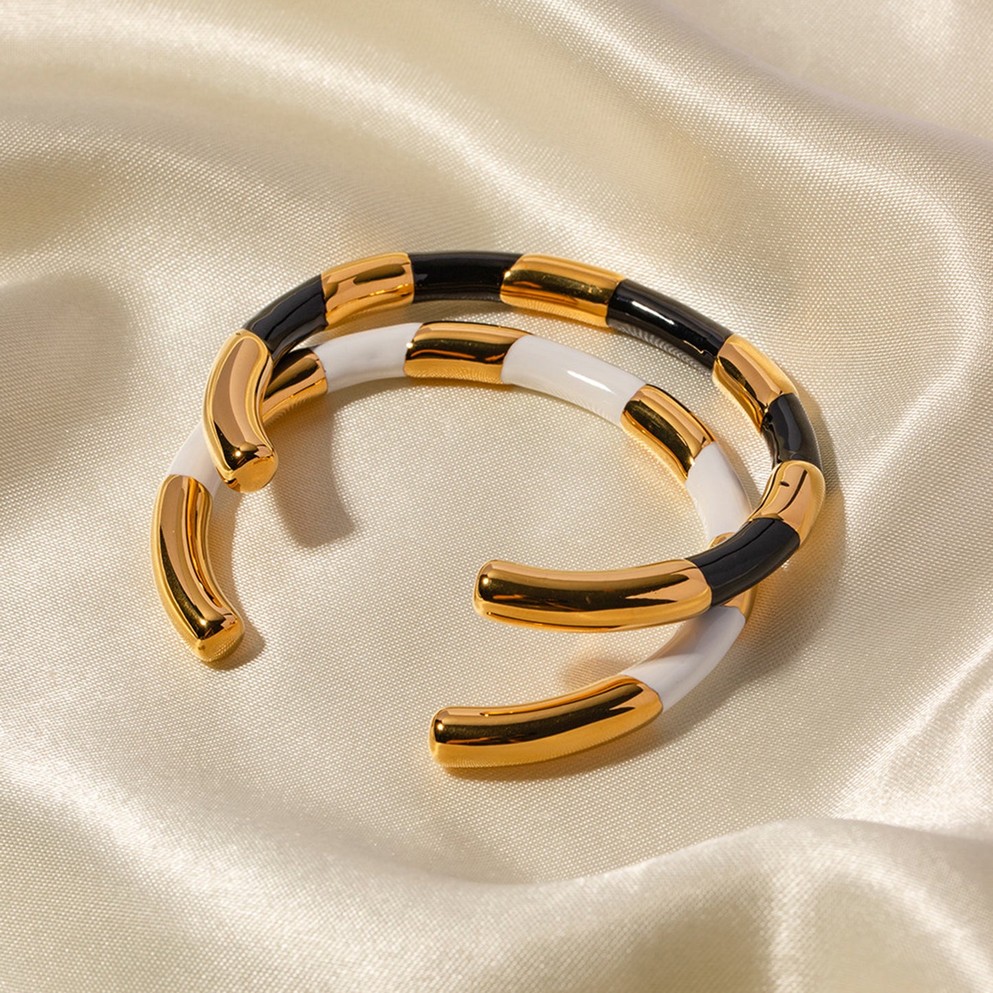 18K Gold-Plated Stainless Steel Bracelet-BT8D