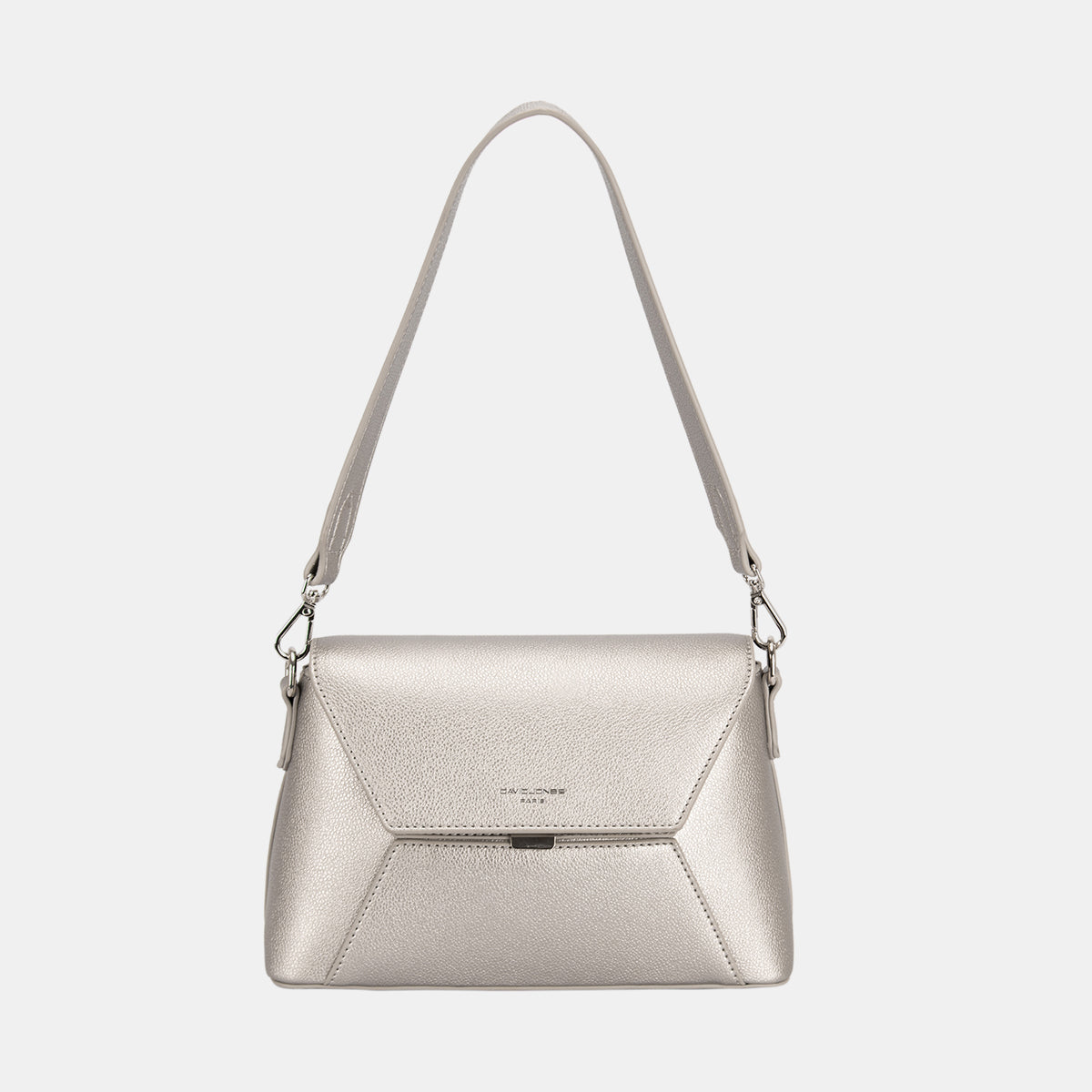 David Jones PU Leather Envelope Design Shoulder Bag-BT8D