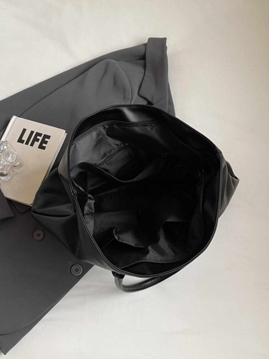 BETTER LIFE PU Leather Tote Bag-BT8D