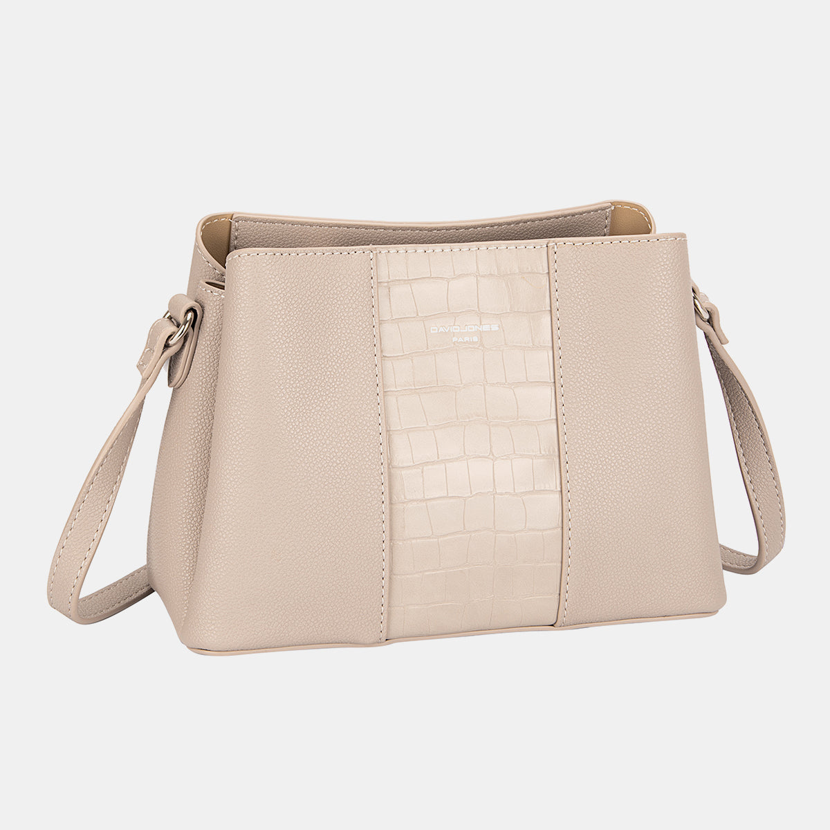 David Jones PU Leather Crossbody Bag-BT8D