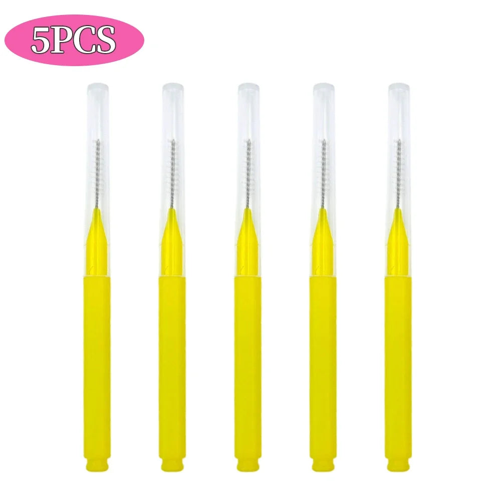 5/10/50PCS Mini Eyebrow Brush Brow Perm Brush Disposable Brow Lifting Brushes Bendable Micro Eyelash Brush Applicators Tools-BT8D
