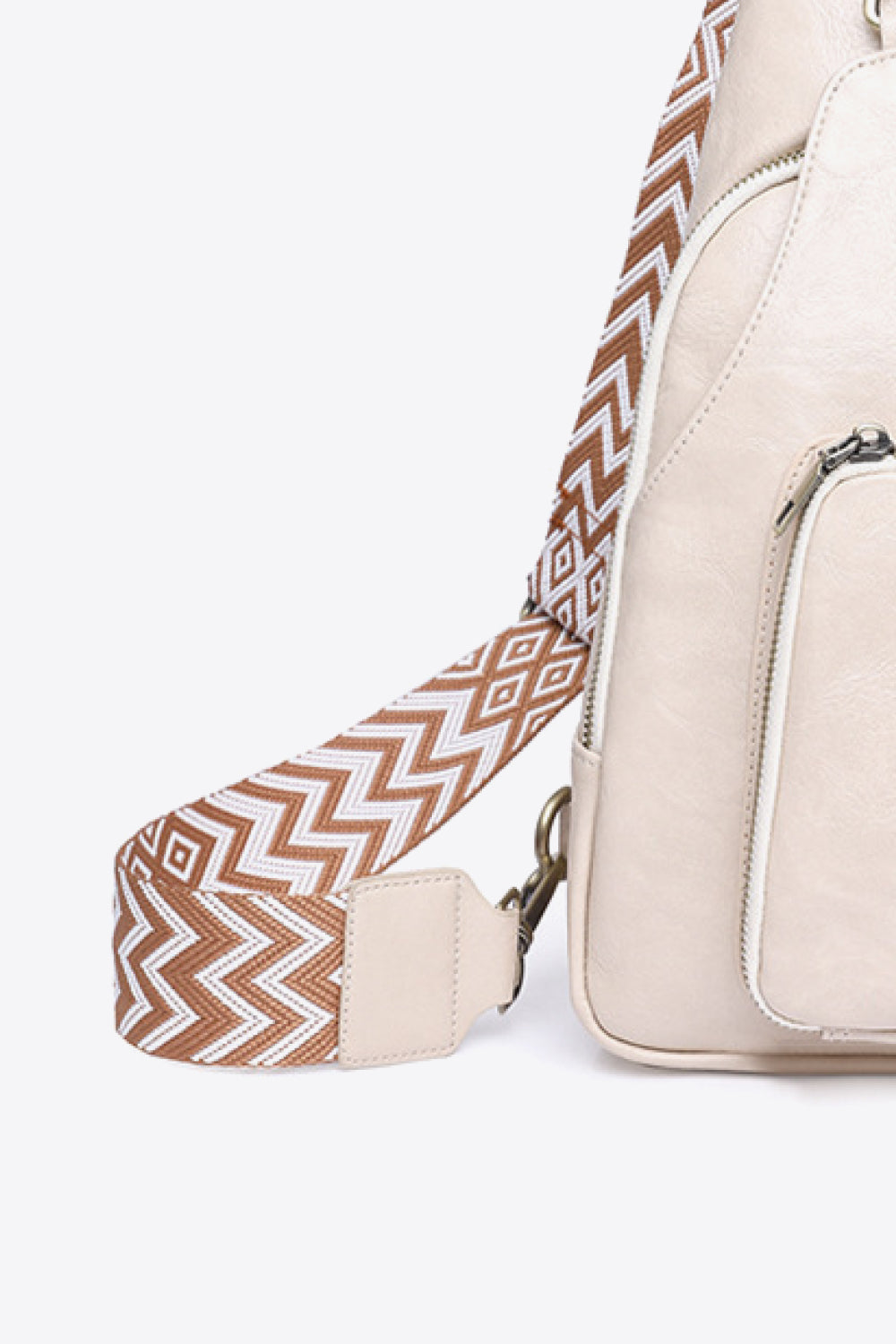 Adored Take A Trip PU Leather Sling Bag-BT8D