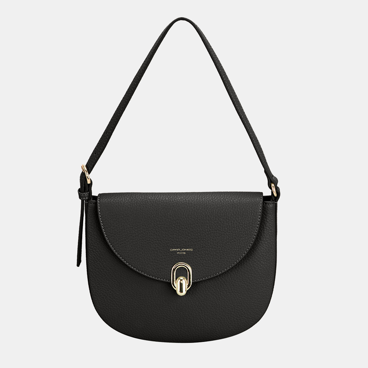 David Jones Metal Buckle Shoulder Bag-BT8D