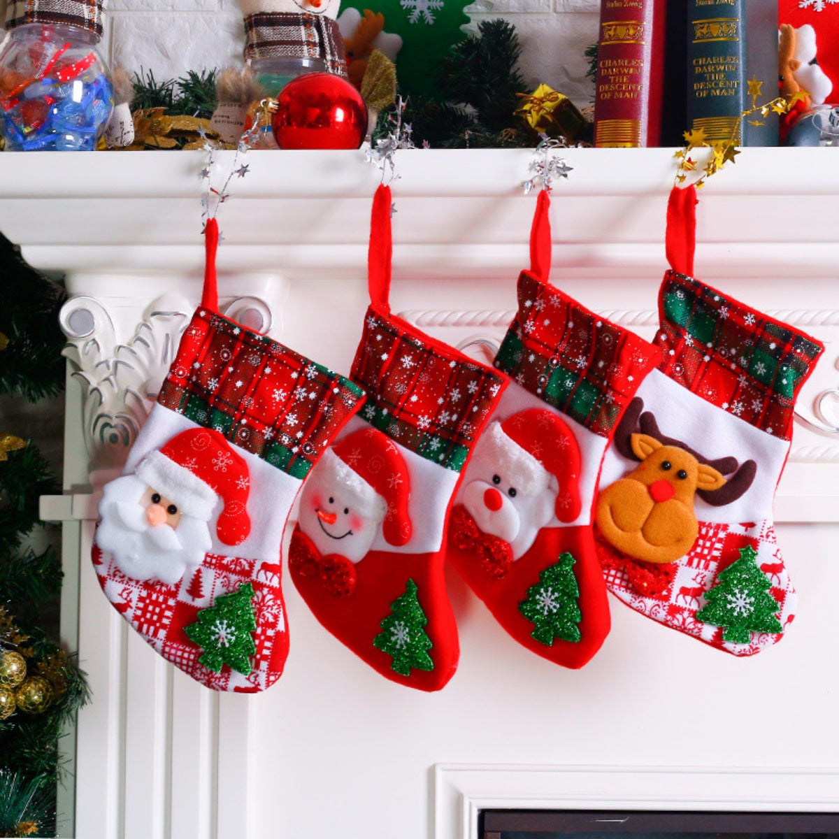 Christmas Stocking Hanging Widget-BT8D