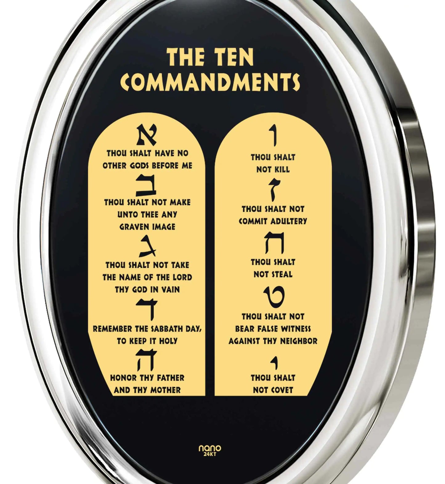Commandments Necklace-BT8D