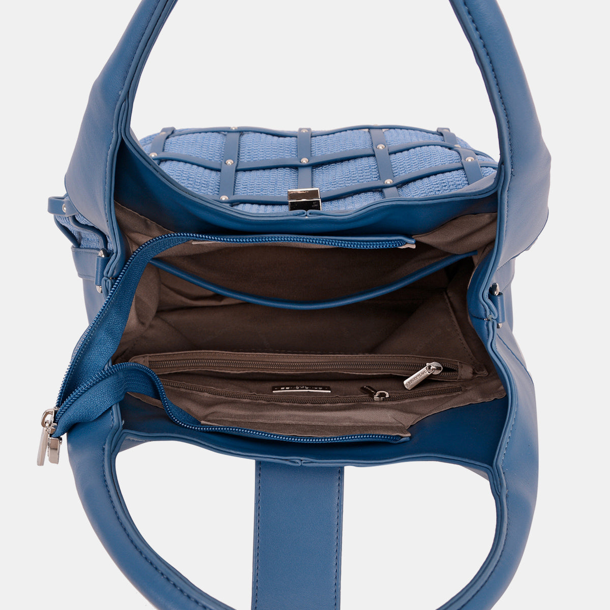 David Jones Rivet Decor Handbag-BT8D