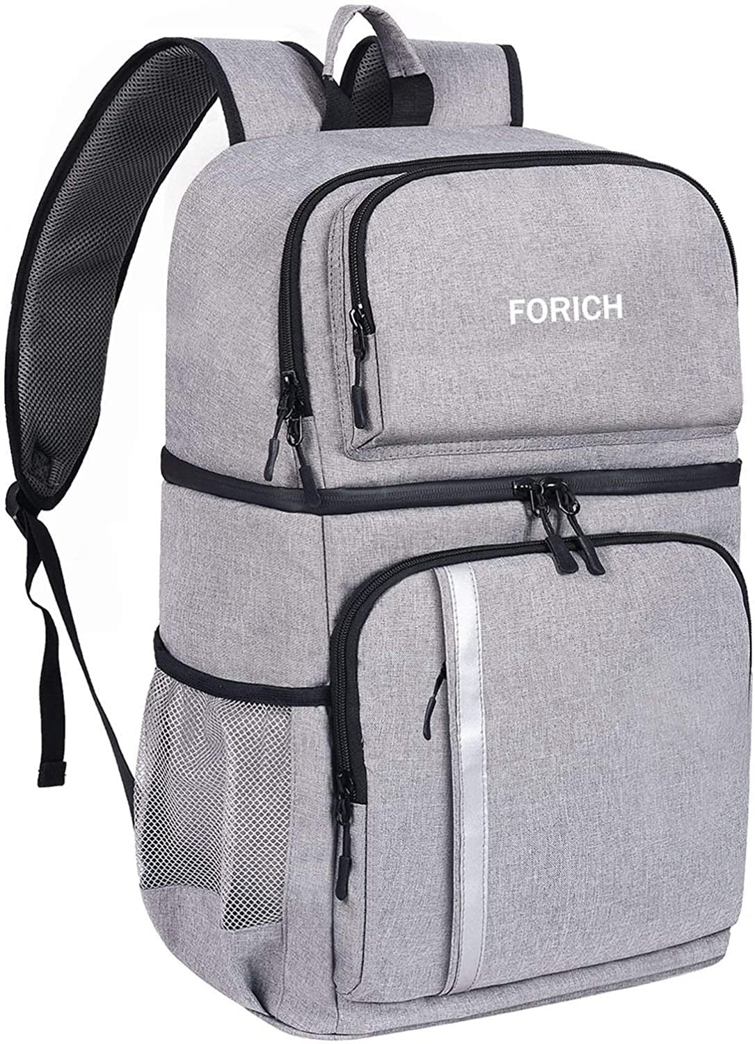 Backpack Cooler Leakproof Insulated Waterproof Backpack Cooler Bag, Lightweight Soft Beach Cooler Backpack for Men Women to Work Lunch Picnics Camping Hiking, 30 Cans-BT8D