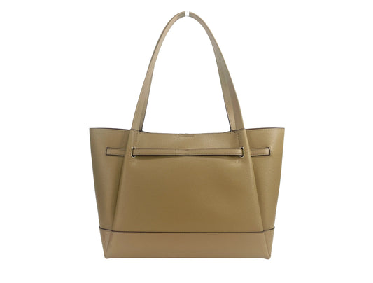 Michael Kors Reed Large Camel Leather Tote