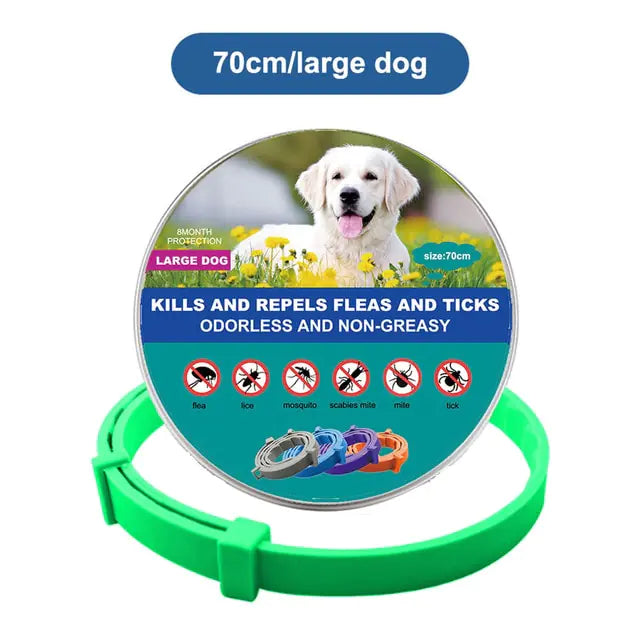Anti-parasitic Adjustable Dog Collar-BT8D