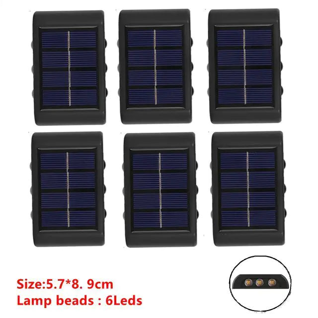Solar LED Wall Lamp