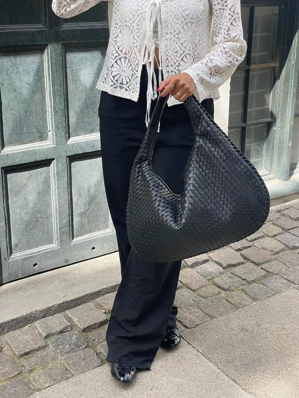 2024 Fashion Woven Shoulder Bag-BT8D