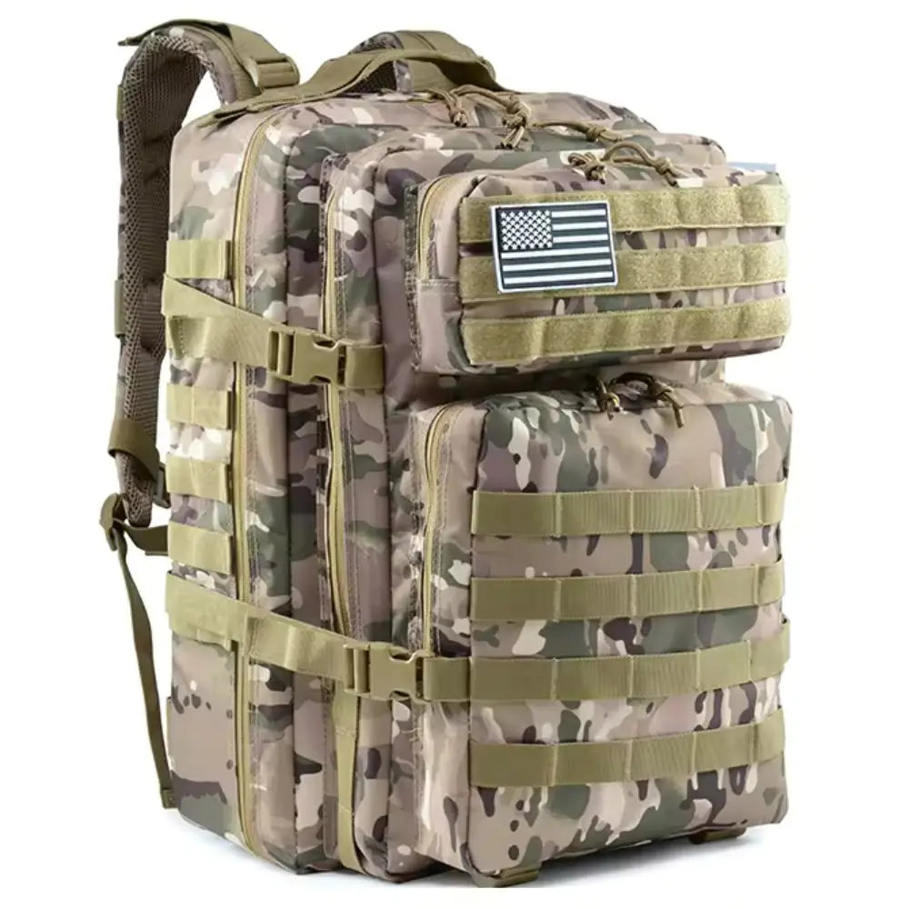 42L Tactical Backpack Bag with USA Patch-BT8D
