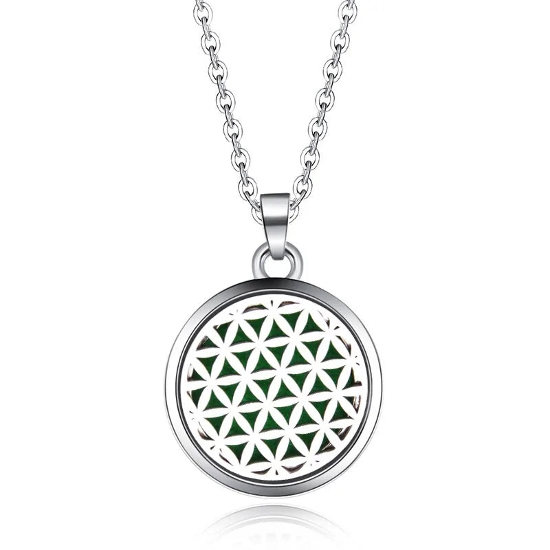 Aromatherapy Pendant Necklace Essential Oil Diffuser-BT8D