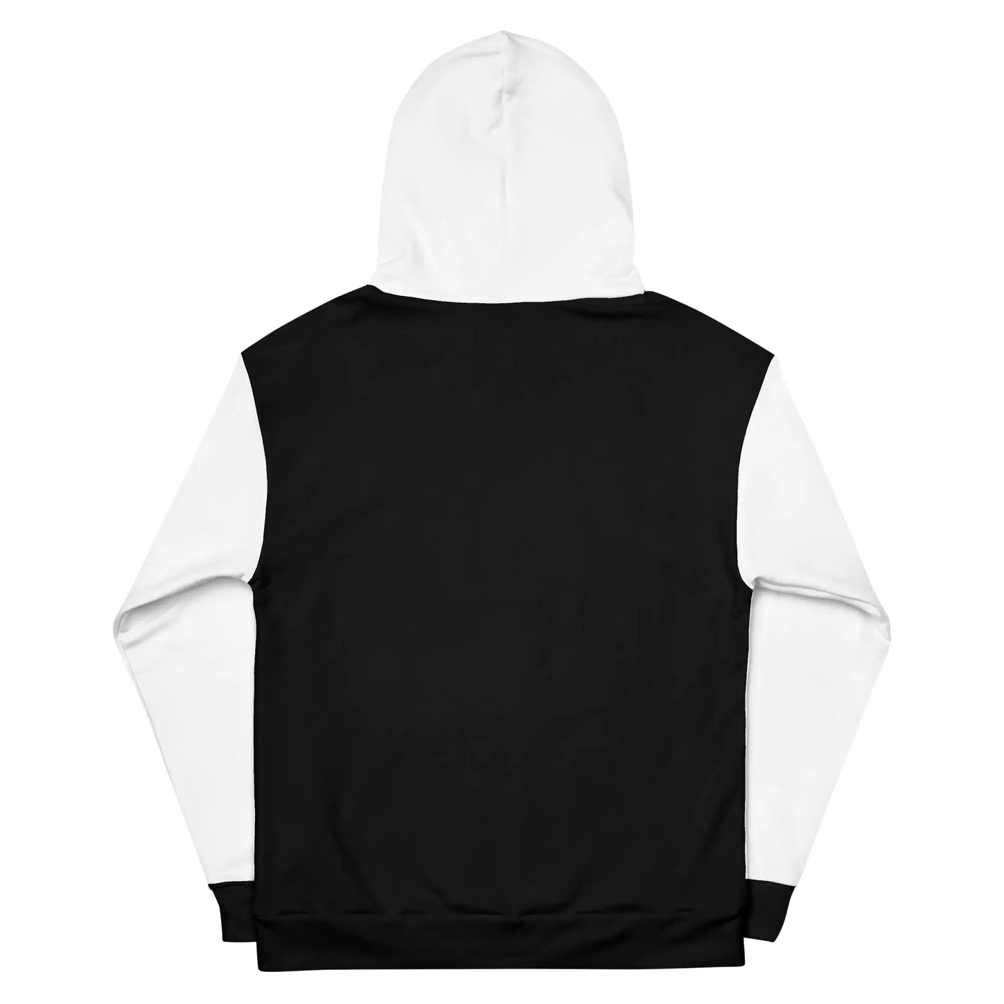 Black & White Two-Toned Tropical Seas Hoodie-BT8D