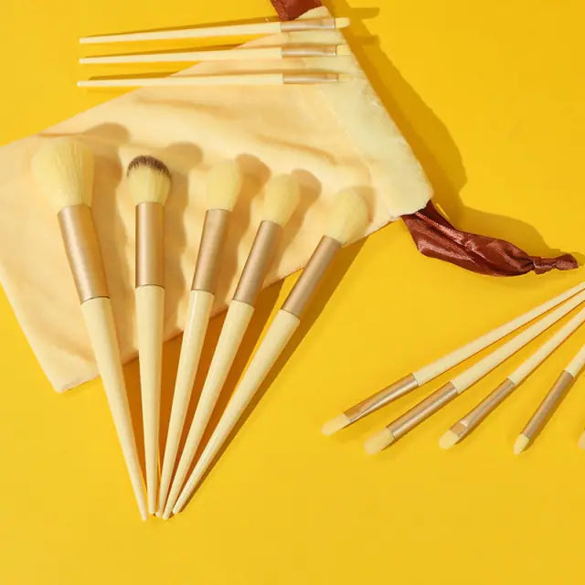 13Pcs Soft Fluffy Makeup Brushes Set-BT8D