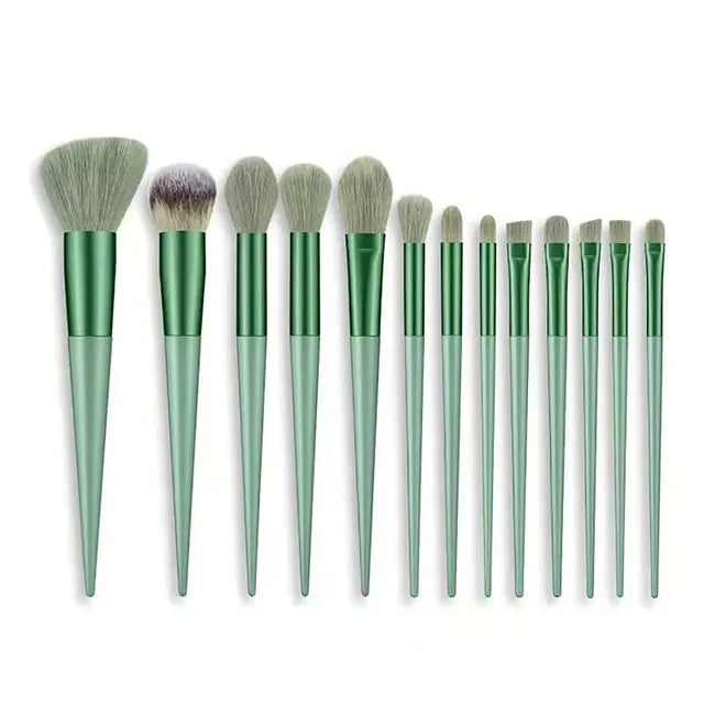 13Pcs Soft Fluffy Makeup Brushes Set-BT8D