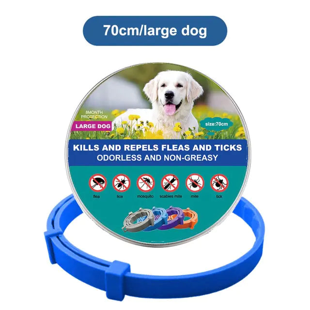 Anti-parasitic Adjustable Dog Collar-BT8D