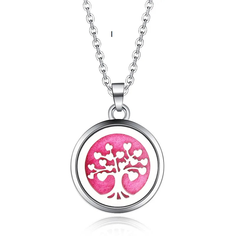 Aromatherapy Pendant Necklace Essential Oil Diffuser-BT8D