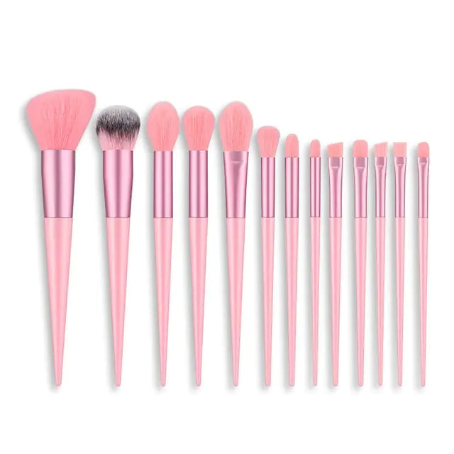 13Pcs Soft Fluffy Makeup Brushes Set-BT8D
