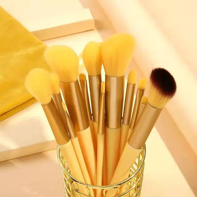 13Pcs Soft Fluffy Makeup Brushes Set-BT8D