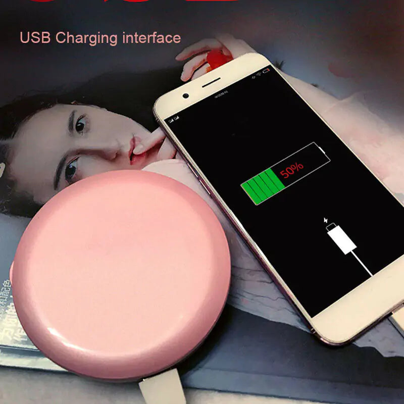 Charging Treasure Makeup Mirror With Light-BT8D