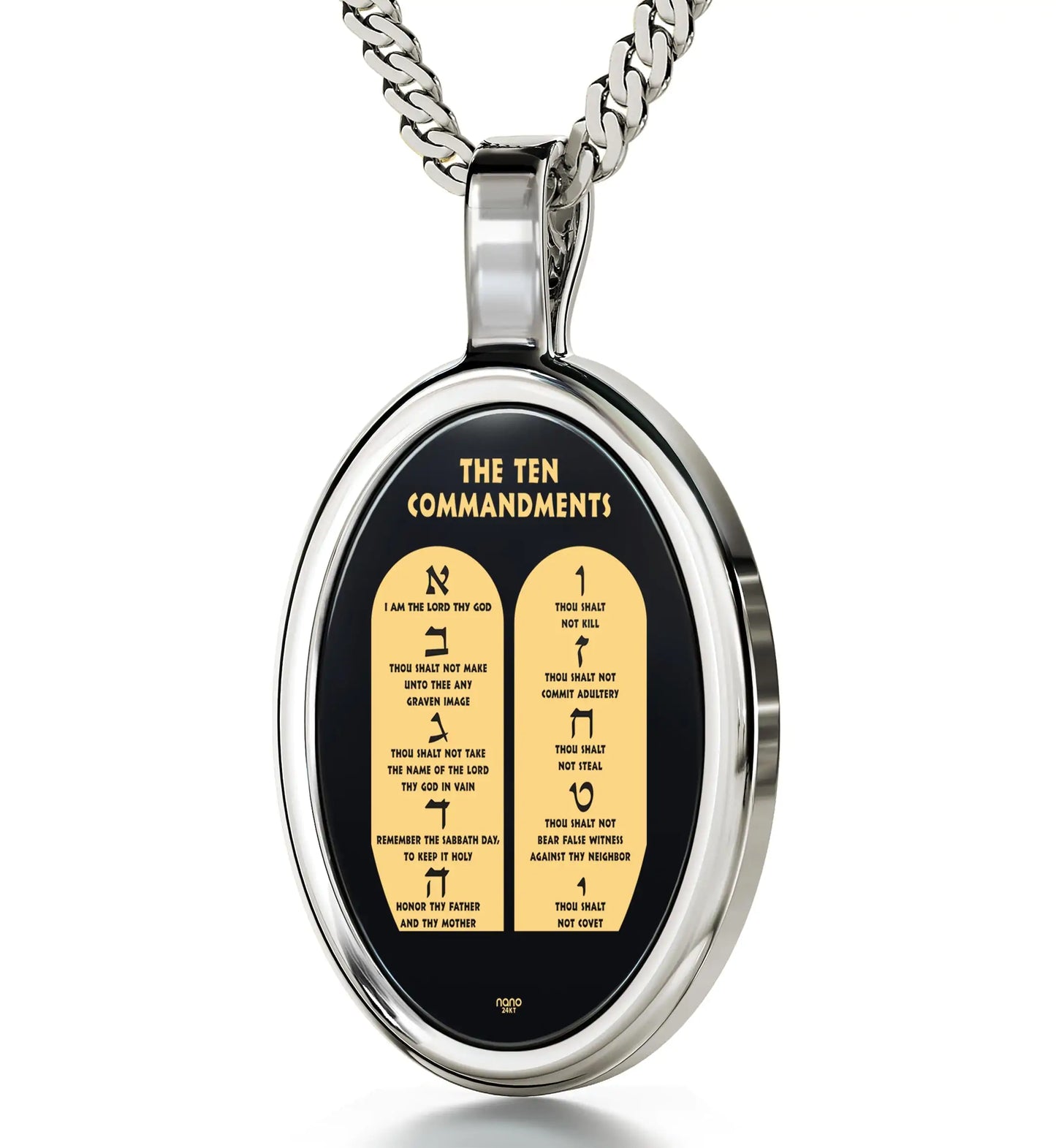 Commandments Necklace-BT8D