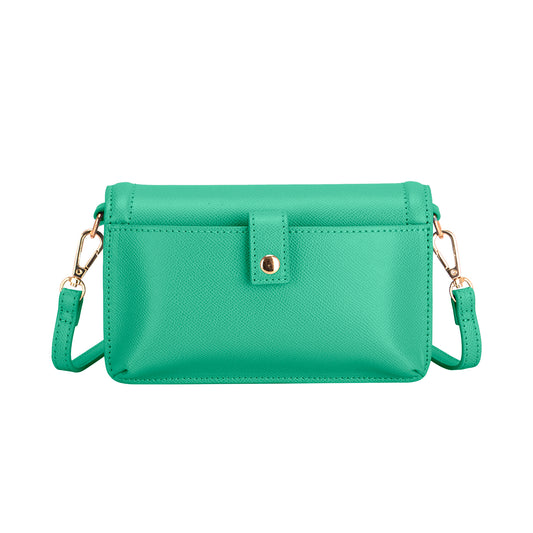 David Jones PU Leather Crossbody Bag-BT8D