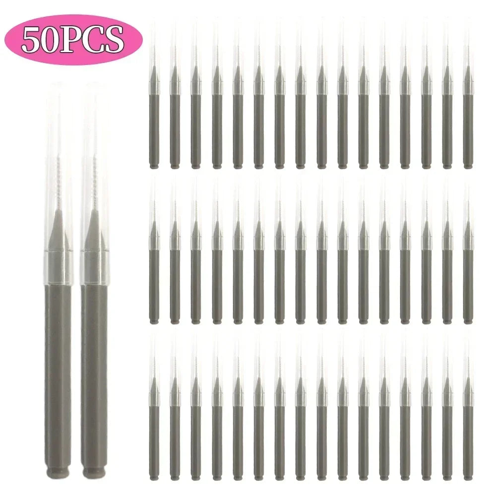 5/10/50PCS Mini Eyebrow Brush Brow Perm Brush Disposable Brow Lifting Brushes Bendable Micro Eyelash Brush Applicators Tools-BT8D