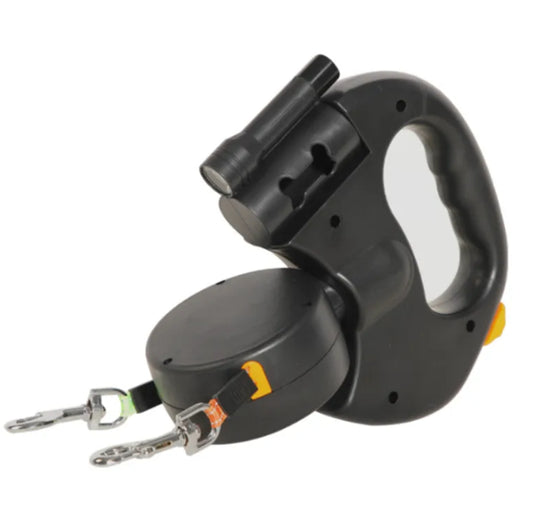 Auto Double Dog Leash
