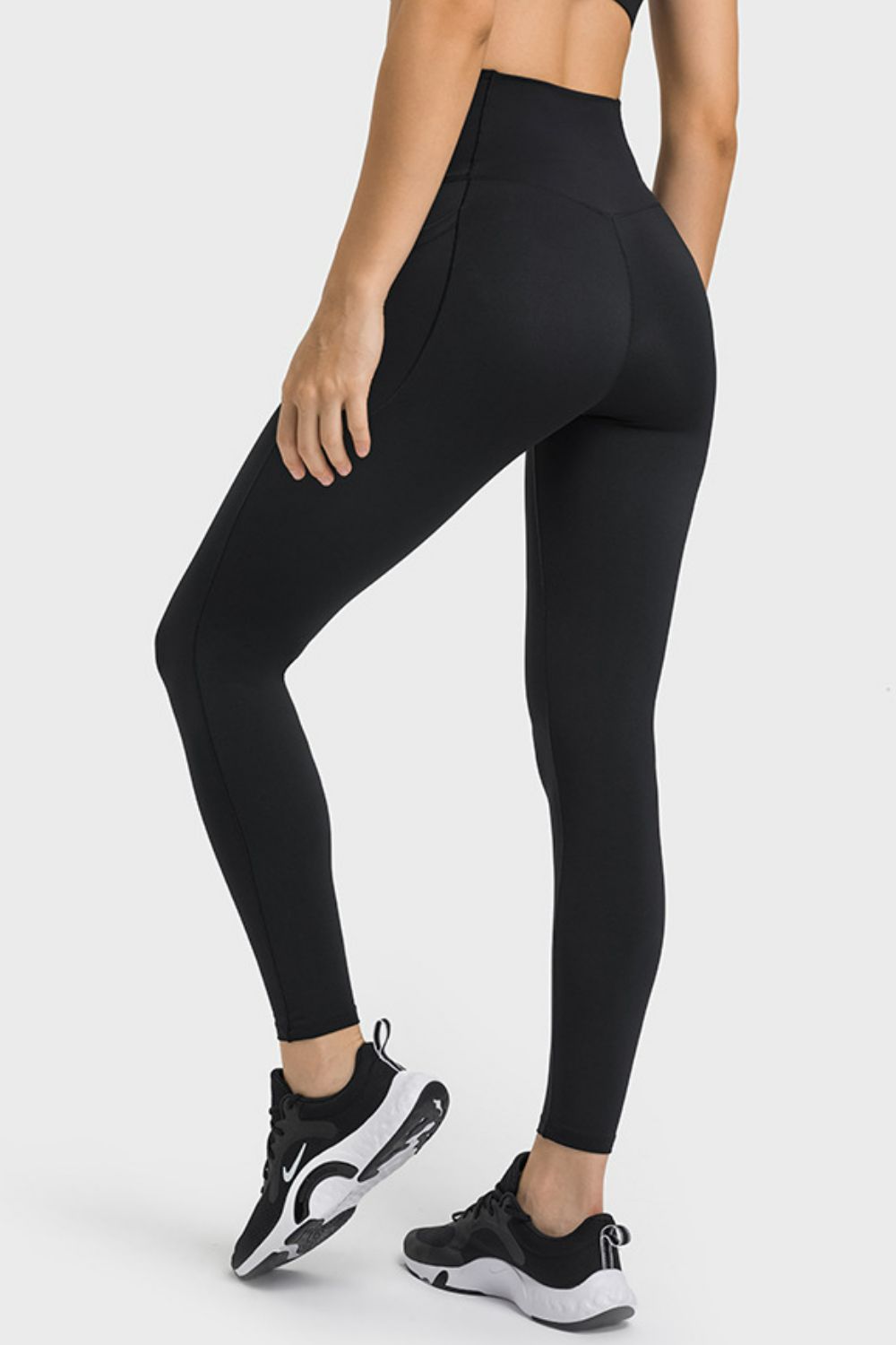 Millennia V-Waist Yoga Leggings With Pockets