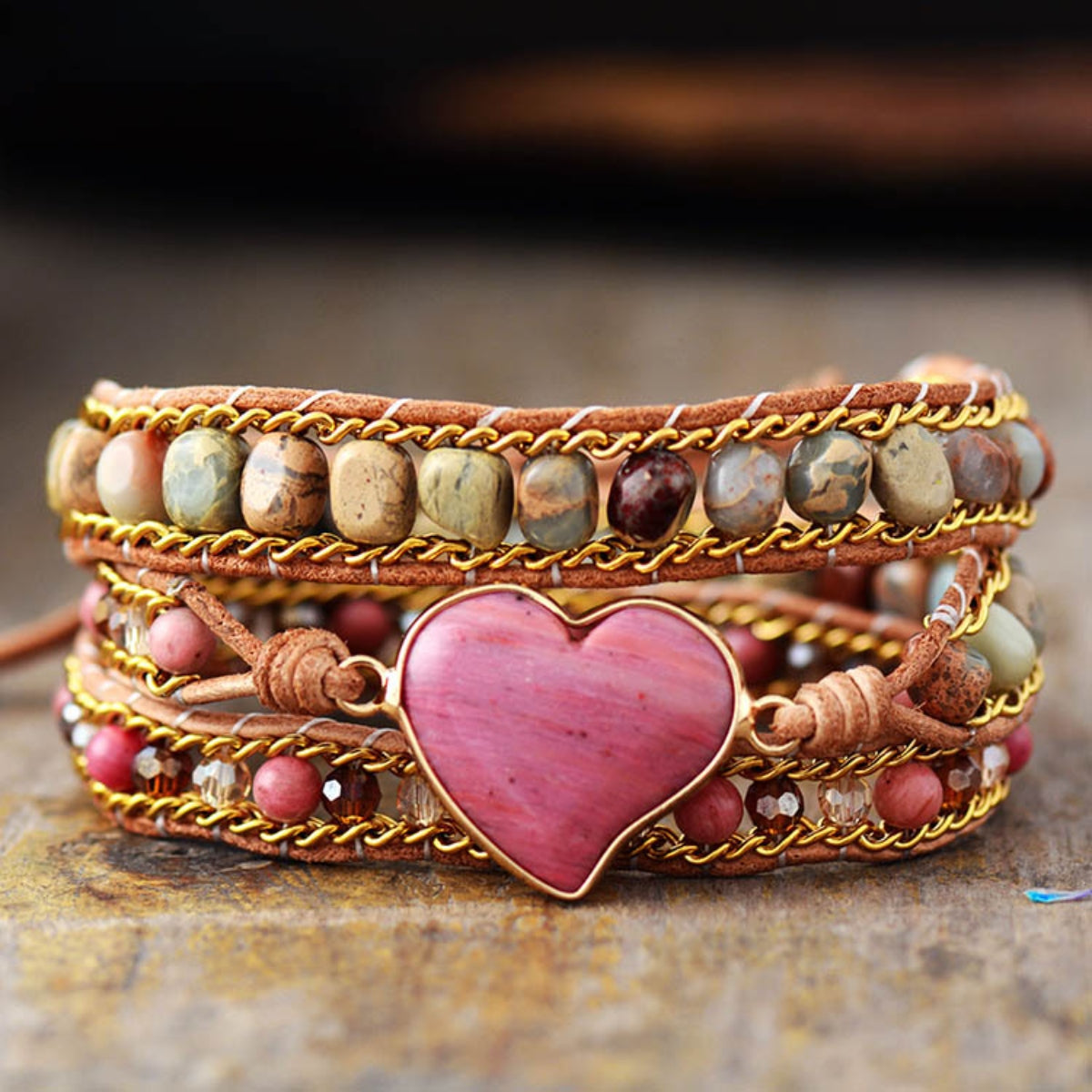 Crystal Bead Bracelet-BT8D