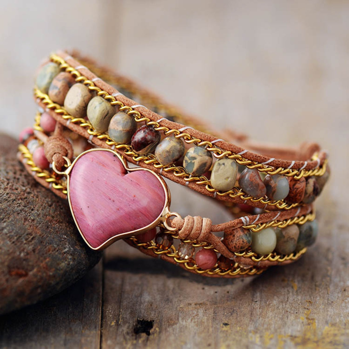 Crystal Bead Bracelet-BT8D