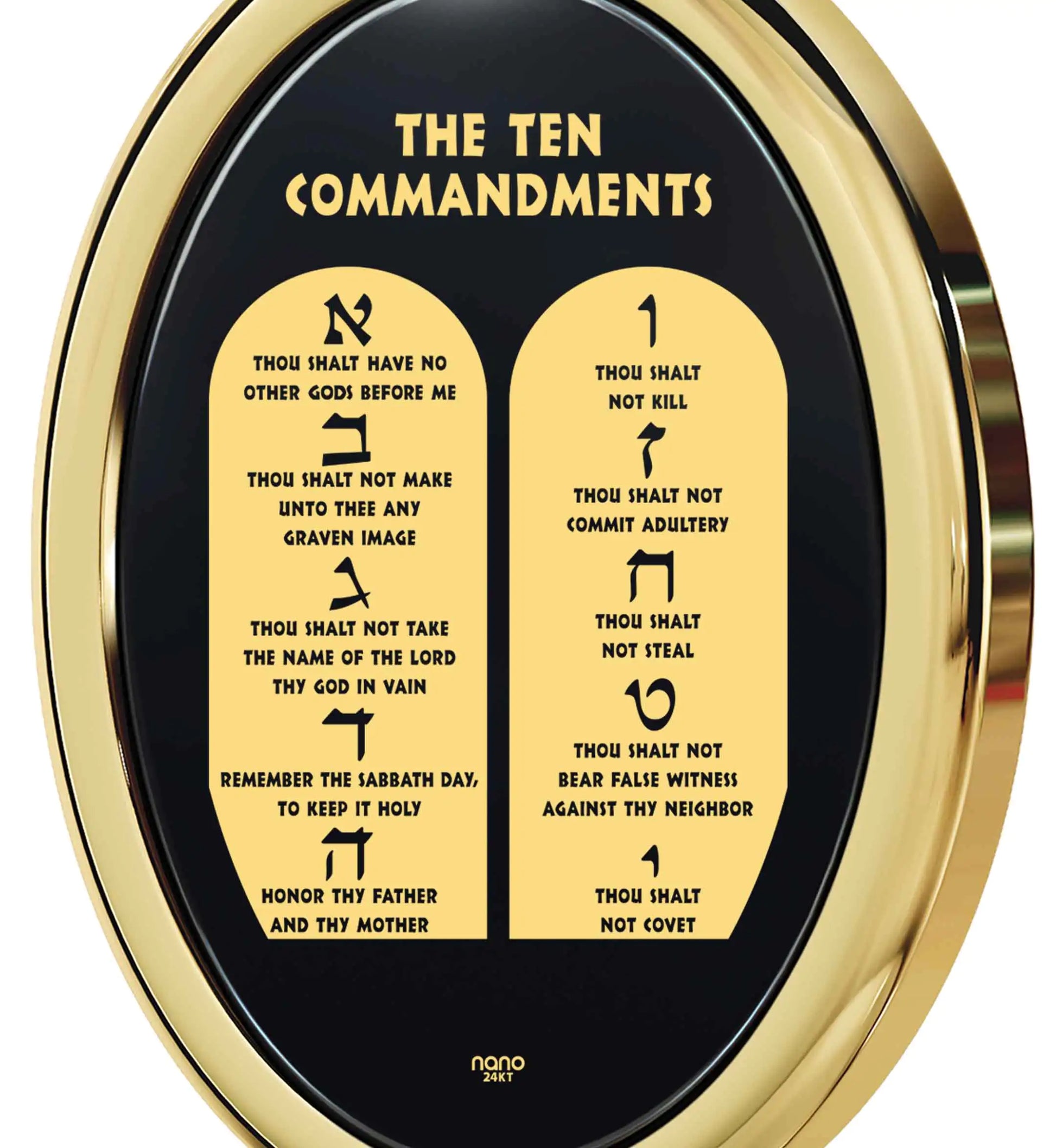 Commandments Necklace-BT8D