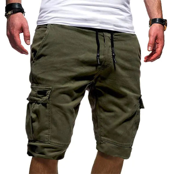 Men's Casual Cargo Shorts for Summer Workouts