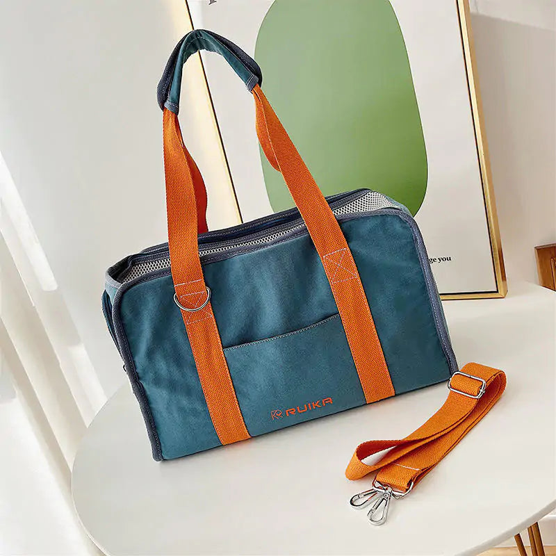 Canvas Pet Carrier Bag-BT8D