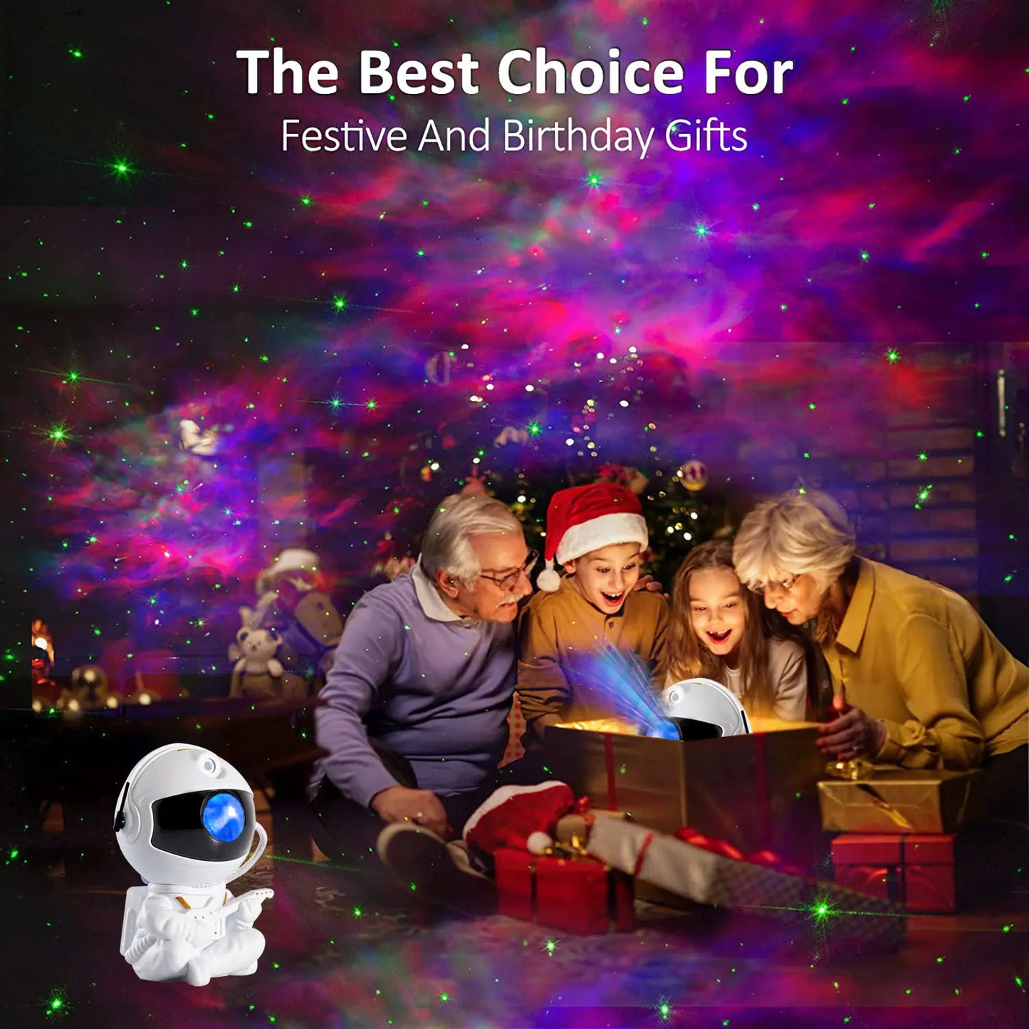 Astronaut Projector Night Light-BT8D