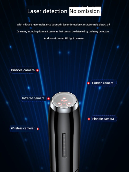 Anti-Theft Hotel Infrared Camera Detector GPS Vehicle Positioning Eavesdropping Tracking Scanning Detector For Home-BT8D