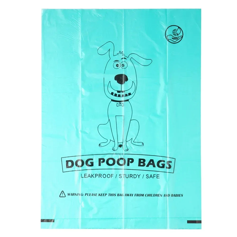 10 Rolls Biodegradable Dog Poop Bags Thickened Pet Garbage Bag Eco-Friendly Dog Waste Bags Portable Pick-Up Poop Cleaning Bag-BT8D
