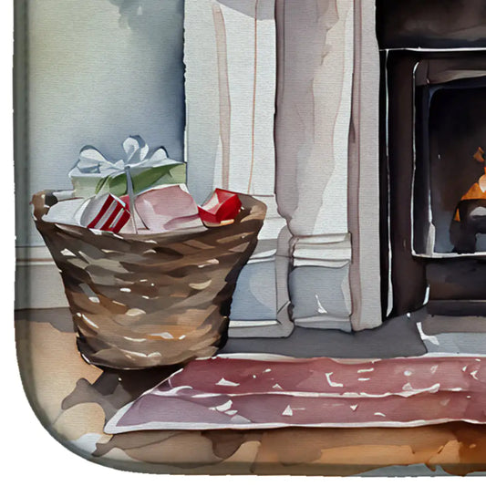 Christmas Stockings Dish Drying Mat-BT8D