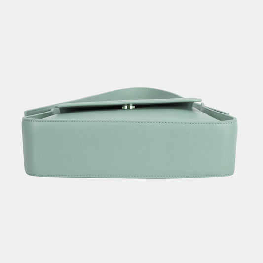 David Jones PU Leather Shoulder Bag-BT8D