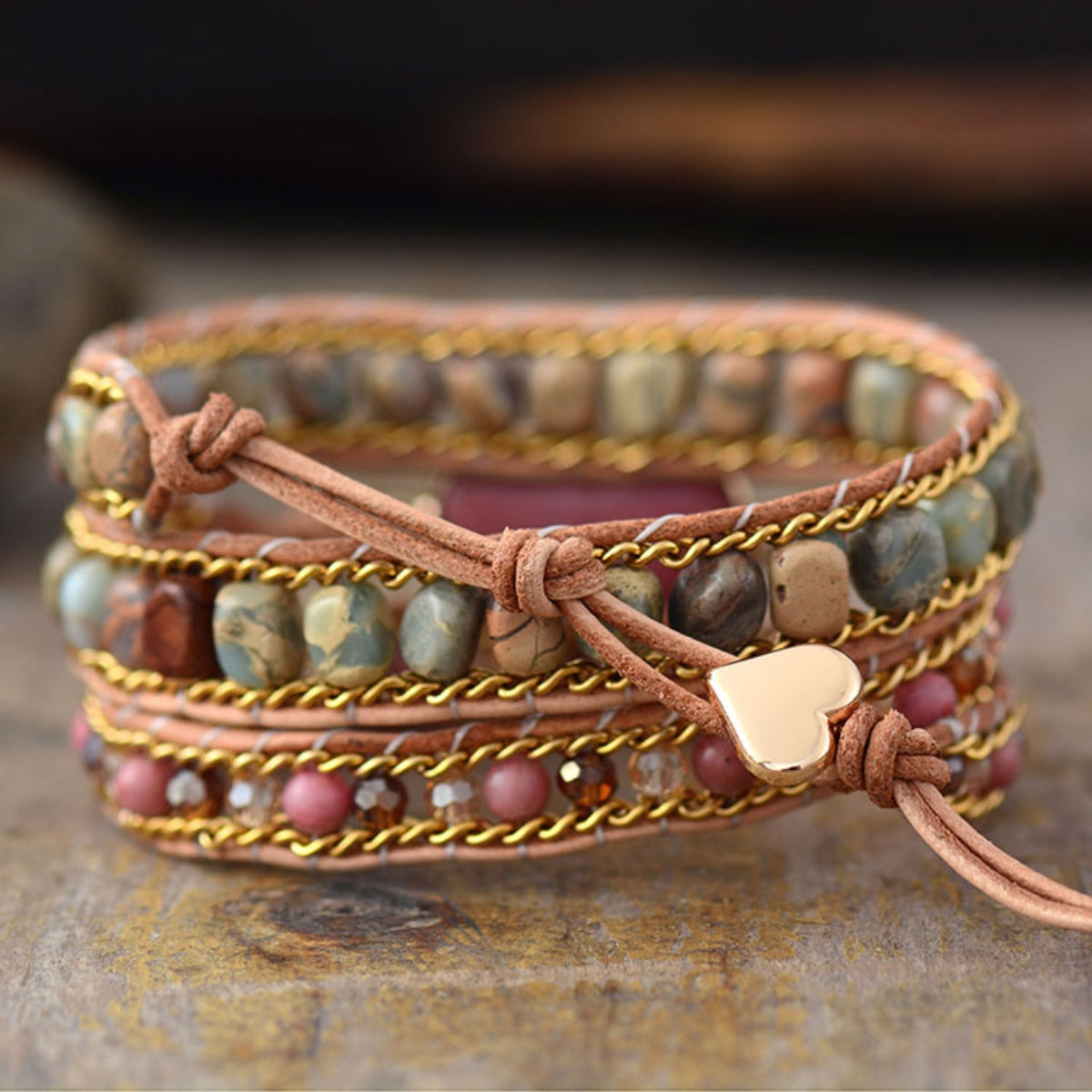 Crystal Bead Bracelet-BT8D