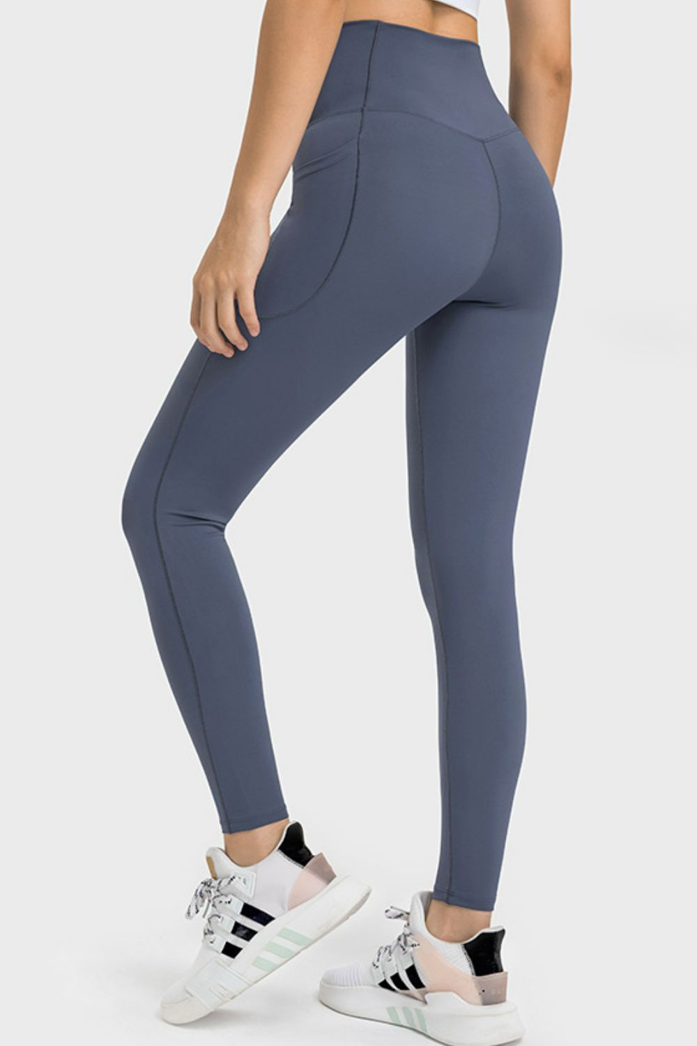 Millennia V-Waist Yoga Leggings With Pockets
