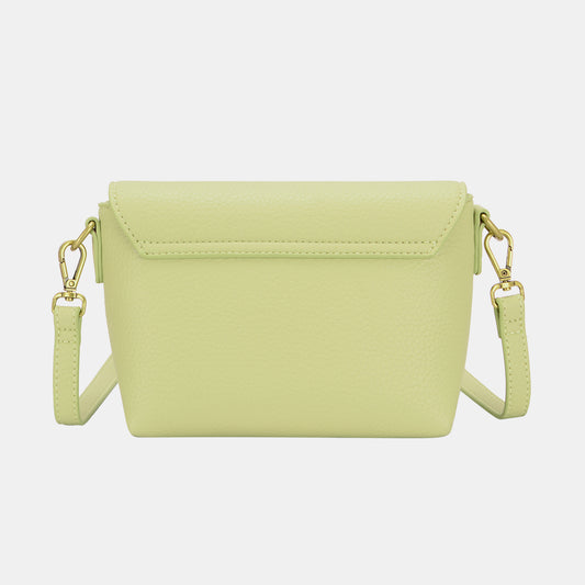 David Jones PU Leather Crossbody Bag-BT8D